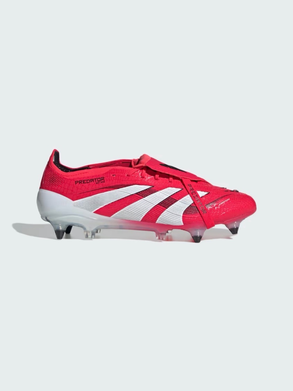 Adidas Predator Elite Tongue SG Football Boots Red Men’s Size 13.5 ID8941
